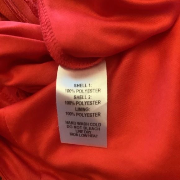 Lulus Sunny Days Dream Red Lace Jumpsuit Size Medium - Picture 6 of 10